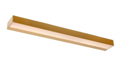 Lucide Alexa 8W Led Over Mirror Light Matt Gold - image 1
