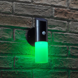Auraglow Solar Outdoor Pir Sensor Colour-Changing Security & Welcome Wall Light - thumbnail 3