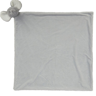 Mumbles Baby Elephant Head Blanket Grey (One Size) - image 1