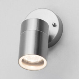 Litecraft Pack Of 2 Kenn Stainless Steel Adjustable Outdoor Wall Lights - thumbnail 3