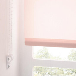 A.unique Home Premium Trimmable Daylight Roller Window Blind - Light Filtering Fabric - 3Ft - Blush Pink - 90Cm (W) X 170Cm (L) - thumbnail 3