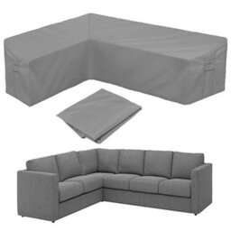 Garden Waterproof L Shape Sofa Cover Premium Heavy Duty Protection Protector - thumbnail 1