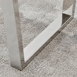 Furniturebox Uk Kylo White Marble Effect Dining Table & 4 Grey Pesaro Silver Chairs - thumbnail 6
