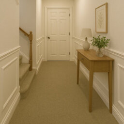 Banquet Stripes And Plains Bleach Cleanable Carpet By Remland (Fennel, 2M X 5M) - thumbnail 3