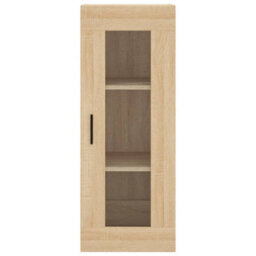 Berkfield Highboard Sonoma Oak 34.5X34X180 Cm Engineered Wood - thumbnail 6