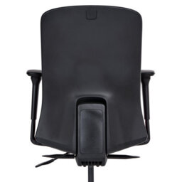 Beliani Office Chair Kamilon Fabric Dark Red - thumbnail 6
