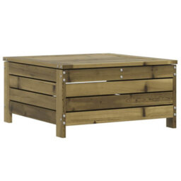 Walplus Garden Outdoor Footstool 62X63.5X32 Cm Impregnated Wood Pine - thumbnail 6