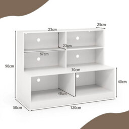 Entryway Shoe Cabinet Storage Cabinet & Shoe Bench Combo - thumbnail 2