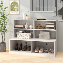 Entryway Shoe Cabinet Storage Cabinet & Shoe Bench Combo - thumbnail 3