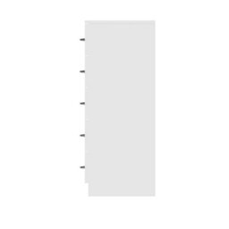 Fwstyle 6 Drawer Chest Of Drawers White Gloss 4+2 Bedroom Furniture - thumbnail 7