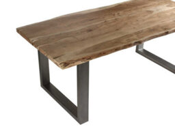 Wyld Haus Wellington 200Cm Live Edge Acacia Dining Table - 6 Seater - thumbnail 2