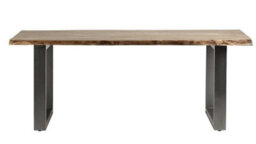 Wyld Haus Wellington 200Cm Live Edge Acacia Dining Table - 6 Seater - thumbnail 3