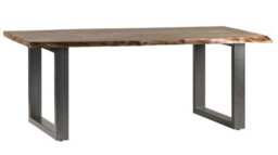 Wyld Haus Wellington 200Cm Live Edge Acacia Dining Table - 6 Seater - thumbnail 4