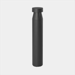 Luminosa Lighting Luminosa Rek Outdoor Bollard 93.3Cm Urban Grey Led 40W 3000K Ip66 Dali Dimmming