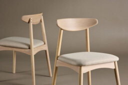 Ven Dining Chair 2-Pack Whitewash, D54Xw47Cmxh80Cm, Seat Height 48Cm - thumbnail 7