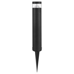 Long Life Lamps Company 3W Black Led Bollard Post Ground Spike Light Warm White Zlc302Ww - thumbnail 3