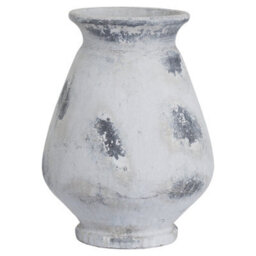 Hill Interiors Naxos Large Antique Style Vase White (One Size) - thumbnail 1
