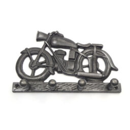 Oakcrafts - Antique Cast Iron Motorcycle Key Hook 190mm X 120mm - thumbnail 1