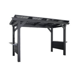 Backyard Discovery Rockport Xl Galvanised Steel Outdoor Bbq/grill Gazebo With Powerport 3.7M X 1.9M (12Ft X 6Ft) - thumbnail 2