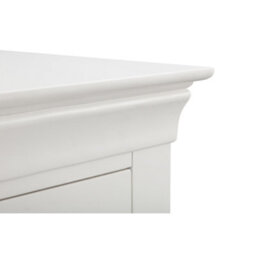 Julian Bowen Alba 2 Door Wardrobe - Silk Grey - thumbnail 9