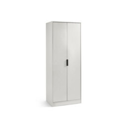 Julian Bowen Alba 2 Door Wardrobe - Silk Grey - thumbnail 3