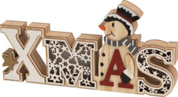 Netagon Christmas Battery Powered Wooden Xmas Display Ornament - thumbnail 3