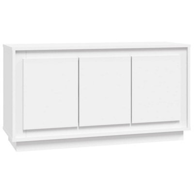 Vidaxl Sideboard White 102X35X55 Cm Engineered Wood - image 1