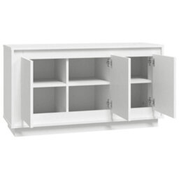 Vidaxl Sideboard White 102X35X55 Cm Engineered Wood - thumbnail 6