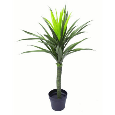 Leaf 90Cm (3Ft) Large Artificial Yukka Plant Spiky Tree Plant Realistic - image 1