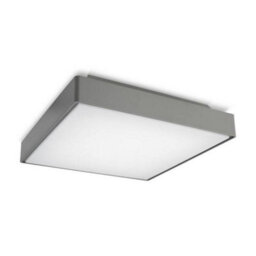 Luminosa Lighting Luminosa Ksel Led Large Outdoor Ceiling Light Grey Ip65 - Special Offer