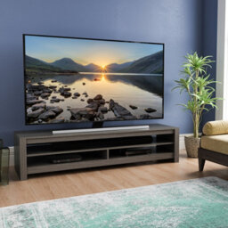 "Avf Calibre 1.8M Tv Stand, For Tvs Up To 85"" - Grey Oak" - thumbnail 2