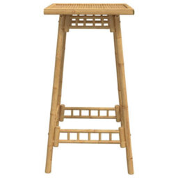 Walplus Outdoor Bar Table Square 55X55X100 Cm Bamboo - thumbnail 6