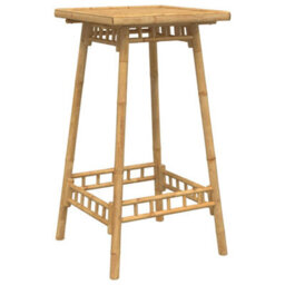 Walplus Outdoor Bar Table Square 55X55X100 Cm Bamboo - thumbnail 2
