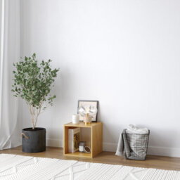 Urbn-Living Urbnliving Height 30Cm Shelves Cube Shelving Colour Beech Cube Display Storage Wood Shelf - thumbnail 2
