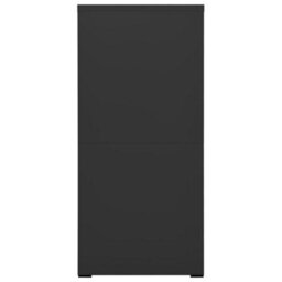 Berkfield Filing Cabinet Anthracite 46X62X133 Cm Steel - thumbnail 3