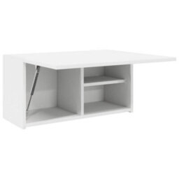 Walplus Bathroom Wall Cabinet White 60X25X30 Cm Engineered Wood - thumbnail 5