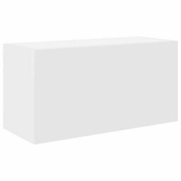 Walplus Bathroom Wall Cabinet White 60X25X30 Cm Engineered Wood - thumbnail 2