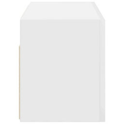 Walplus Bathroom Wall Cabinet White 60X25X30 Cm Engineered Wood - thumbnail 7
