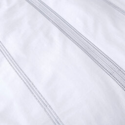 Appletree Embroidered Band 100% Cotton Embroidered Duvet Cover Set - thumbnail 4