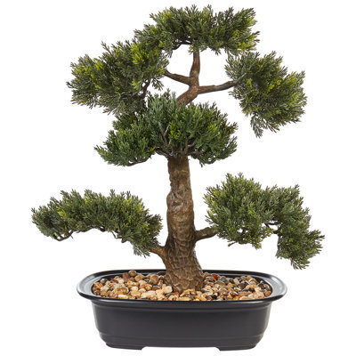 Beliani Artificial Plant Pine 44 Cm Green - image 1