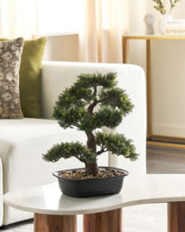 Beliani Artificial Plant Pine 44 Cm Green - thumbnail 2
