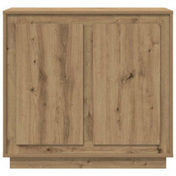 Berkfield Sideboard Artisan Oak 80X34X75 Cm Engineered Wood - thumbnail 6