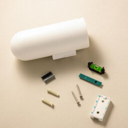Cosmic Wall Mounted Toothbrush Holder, Bathroom Tumbler, Green, Award-Winning Design, Geyser Collection - thumbnail 6