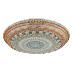 Luminosa Lighting Luminosa Lazaro Integrated Led Semi Flush Ceiling Light Amber Led 2700-6000K - thumbnail 2