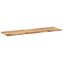 Berkfield Bathroom Vanity Top Oil Finished 140X40X2 Cm Solid Wood Acacia - thumbnail 4