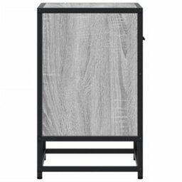 Berkfield Bedside Cabinets 2 Pcs Grey Sonoma 40X31X50 Cm Engineered Wood - thumbnail 7