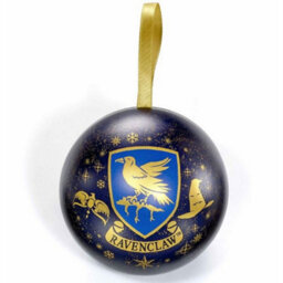 Harry Potter Ravenclaw Christmas Bauble Blue/gold (One Size) - thumbnail 2