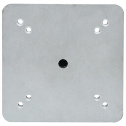 Walplus Steel In-Ground Parasol Base With Rod 16X16X52 Cm - Ground Anchor For Cantilever Umbrellas - thumbnail 3