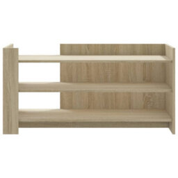 Berkfield Coffee Table Sonoma Oak 100X50X50 Cm Engineered Wood - thumbnail 4