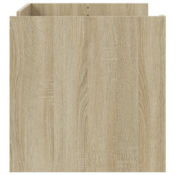 Berkfield Coffee Table Sonoma Oak 100X50X50 Cm Engineered Wood - thumbnail 5